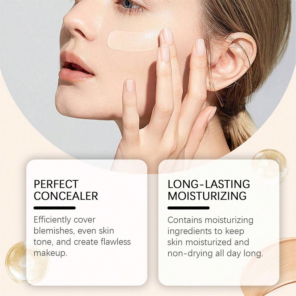 Color-Changing Liquid Foundation: Customized Coverage, Moisturizing, and Radiant