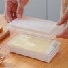 Бытовая коробка для хранения масла - Контейнер для сыра и сырных продуктов с инструментом для нарезки - Масленка для хранения в холодильнике