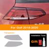 Высокое разрешение для Volkswagen VW Golf 7 8 MK7 2014-2025 Автомобильная фара черная защитная пленка задний фонарь прозрачная наклейка TPU