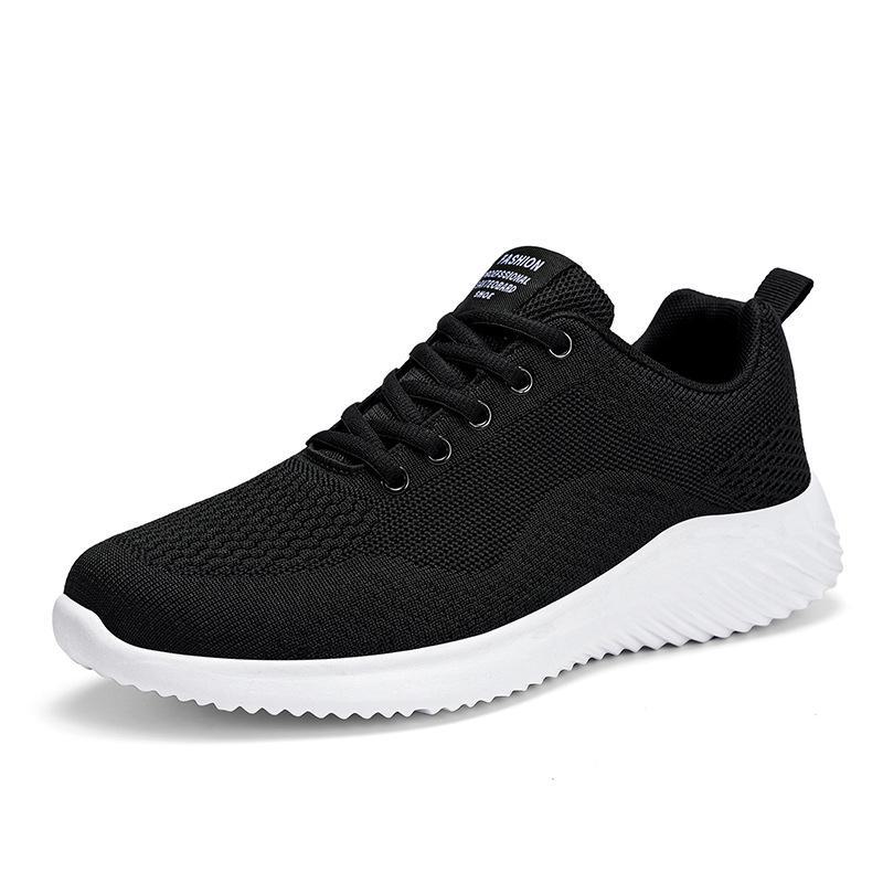 Men's Breathable Mesh Running Shoes - Non-Slip, Soft Sole, Lightweight Casual Trainers