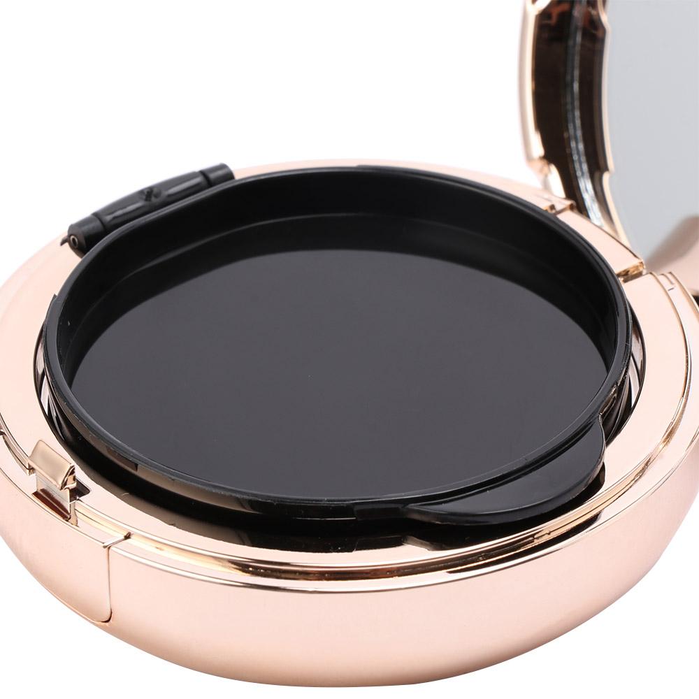 Pink Travel Kit Makeup Case With Mirror Air Cushion Puff Box Cosmetic Container BB Cream Container