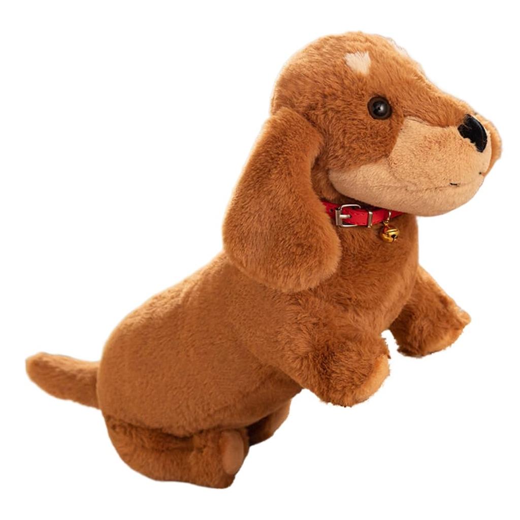 Dachshund Stuffed Dog Body Soft To the Super Photo for Sleeping Pillow, Lifelike, Fluffy, Touch, Children's Day, Soft, Cute, Moe, Co-sleeping,