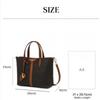 Daks Modern Tote Bag With Brown Barnett Dd Pattern Leather Dcba6e862w3