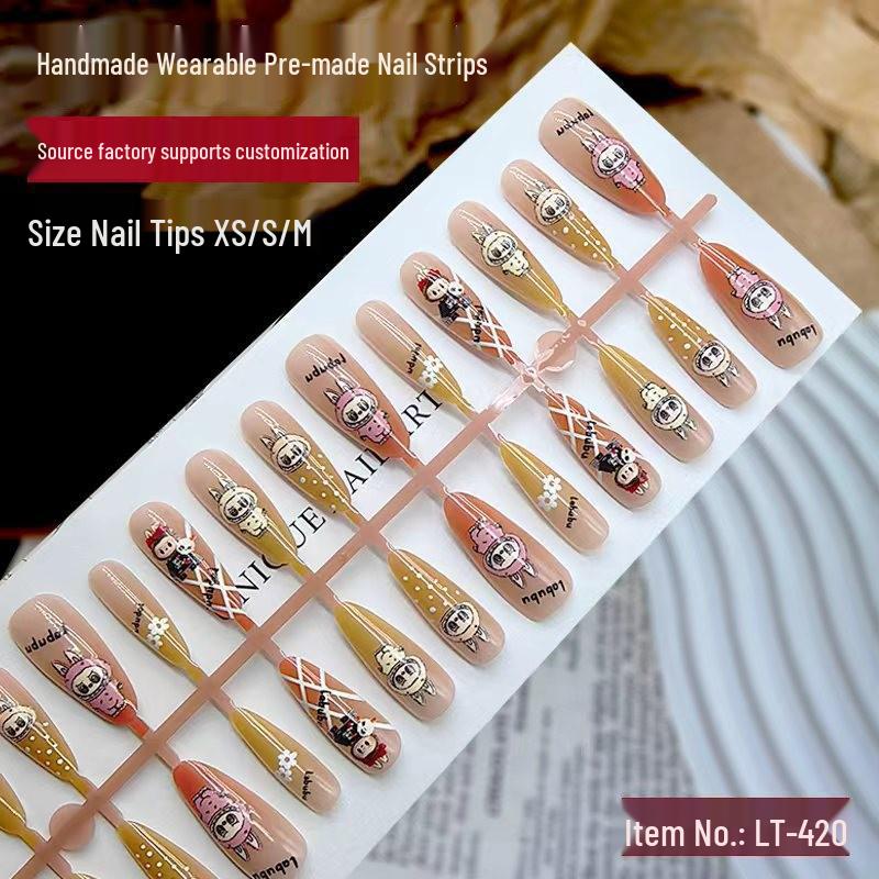 Cat Eye Manicure: 30 Hand-Painted Luxury Nail Strips