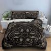 Mystical Symbol Design Bedding Duvet Cover Set Duvet Cover Pillowcases  (1*Duvet Cover 2*Pillowcases, without duvet insert)