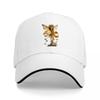 Golden Fairy Angel Design Baseball Cap with Elegant Wings and Lantern Artistic Print for Fashionable Streetwear Style