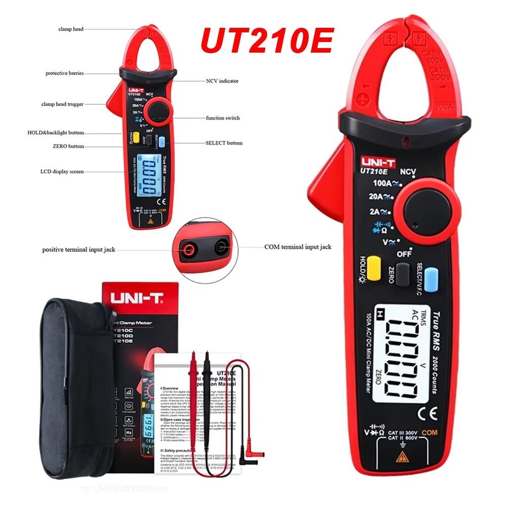 UNI T Токовые клещи UT201+ UT202+ UT202A+ UT203+ UT204+ UT210D UT210E UT211B UT202S UT202BT UT205E UT206B UT207B UT208B UT216C