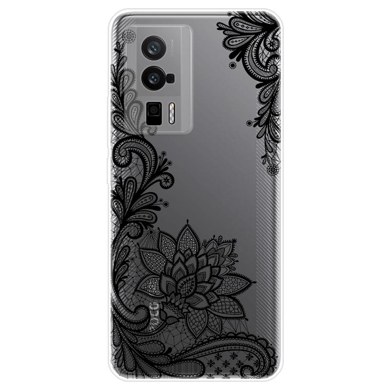 Для Xiaomi Poco F5 F 5 Pro чехол Мягкая силиконовая задняя крышка чехол для телефона с рисунком