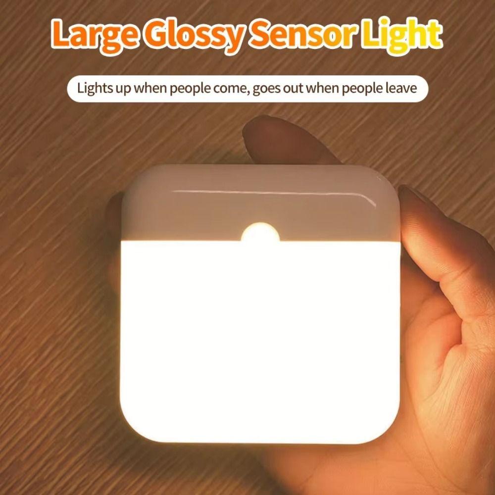 Rechargeable LED Night Light Wireless Wall Lamp Home Accessories Motion Sensor Light Hallway