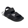 (GS) Сандалии adidas Adilette 'Черный Белый' Детские GW0344