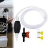 Multipurpose Manual Fuel Transfer Pump with PVC Hose Easy To Use Reusable Portable Versatile Siphon