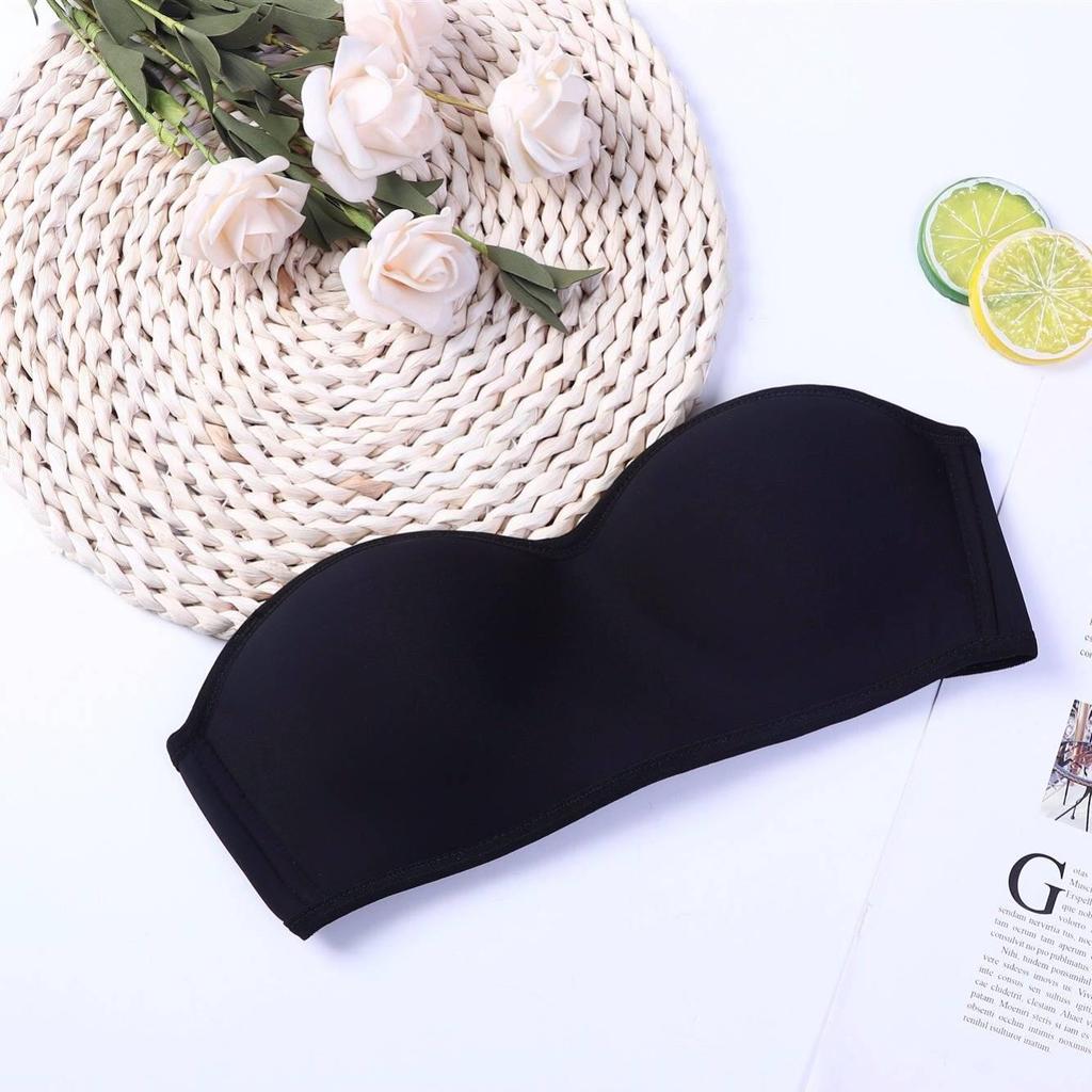 Minimalist Strapless Bandeau: Japanese & Korean-Inspired Wire-Free Bra