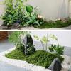 Perfect for Micro Landscapes, Window Décor, and Design Layouts,Faux Moss Bionic Artificial Moss, Green Moss Micro Landscape