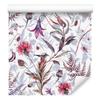 Meadow Flowers Watercolor Wallpaper for Living Room and Bedroom 50x1000