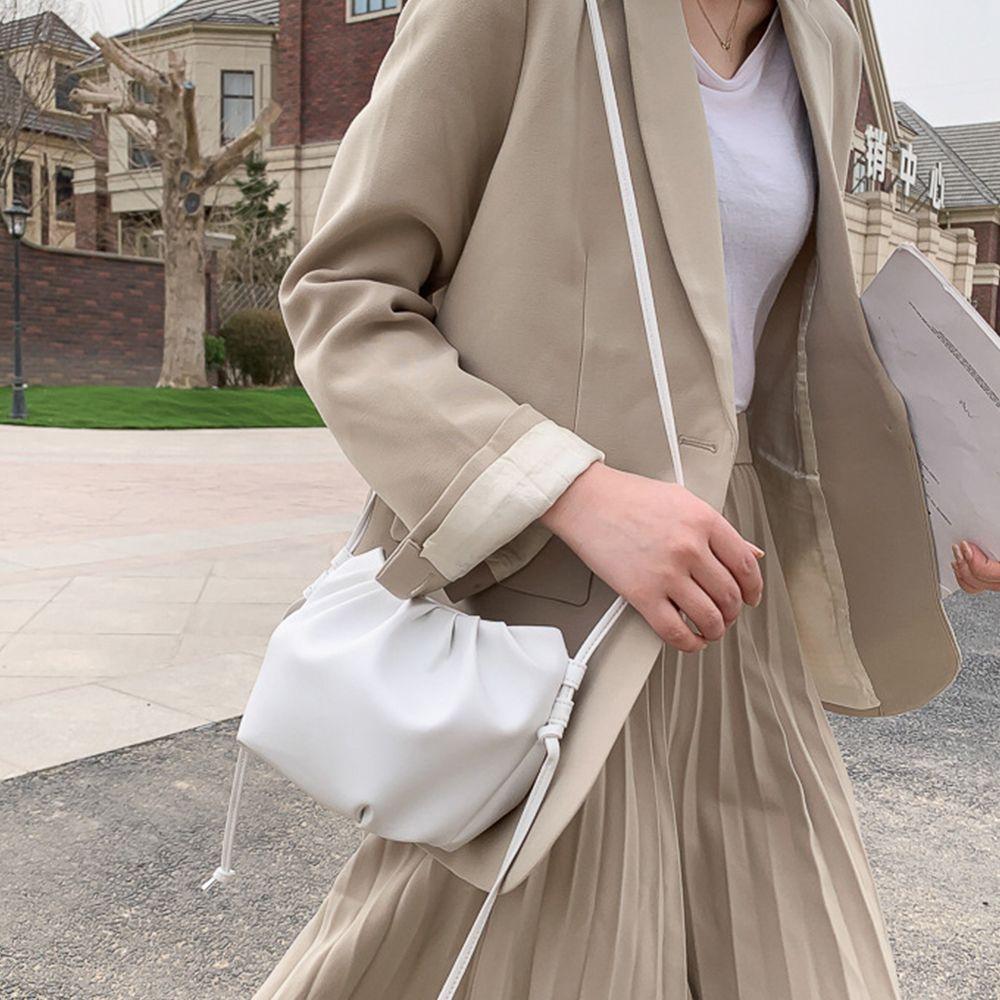 Mini Retro Cloud Bag Purse PU Crossbody Phone Bag Women's Shoulder Bag Bag Very Peri Bag