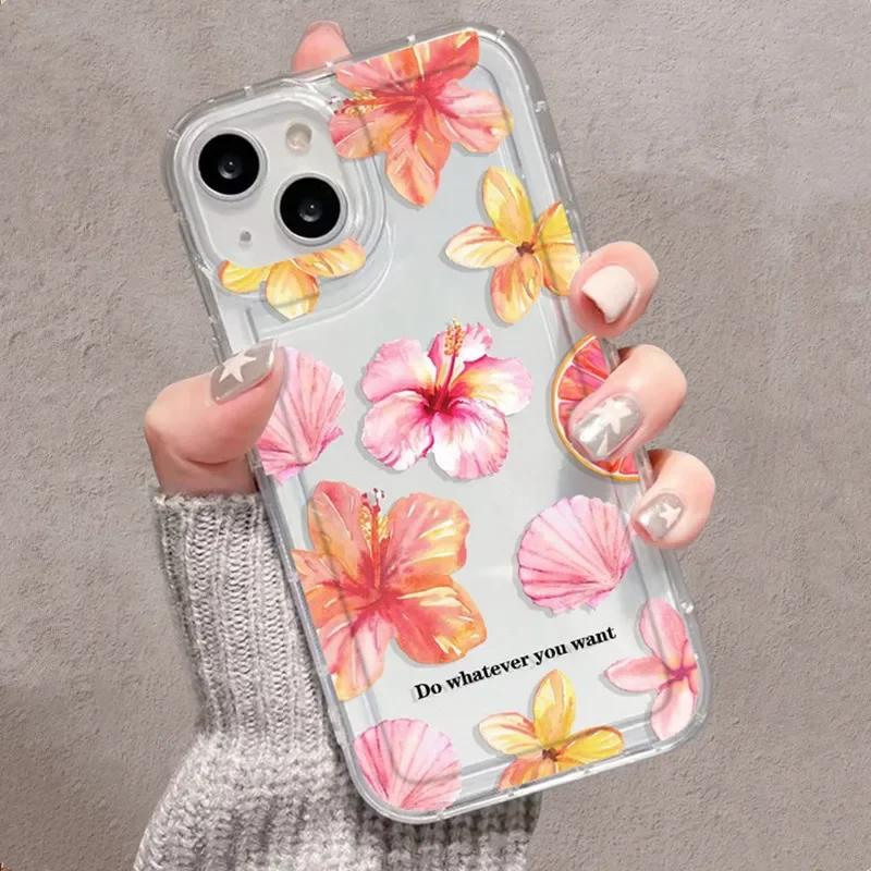 Роскошный красочный цветочный чехол для Samsung Galaxy A55 A54 5G A35 A15 A14 A34 A52 S21 FE S22 S23 S24 S25 Ultra Мягкий силиконовый чехол