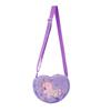 Children's Heart Shaped Shoulder Bag Unicorn Cartoon Plush Love Crossbody Bag Kindergarten Girls' Candy Storage Bag