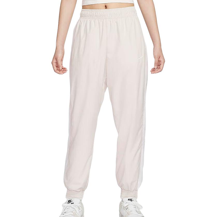 Nike Спортивные вязаные брюки женские светло-розовые FV7661-104