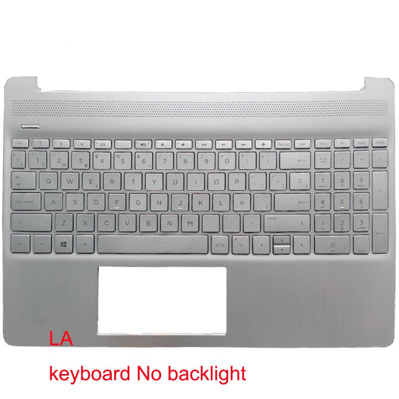 For HP 15-DY 15-EF 15S-FQ 15S-FR 15S-EQ TPN-Q222 Q230 Palm Rest shell Keyboard upper cover case L63578-001 L63579-001