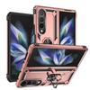 Dustproof Non -Slip Ring Holder Stand Case For Samsung Galaxy Z Fold4 5g Fold 4 Fold3 Fold 3 Anti -Knock Protective Cover