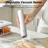 Handheld Electric Air Pump Vacuum Seal Pump Compact Size Portable Rechargeable Automatic Food Vacuum Pump Cordless Sealing Machine