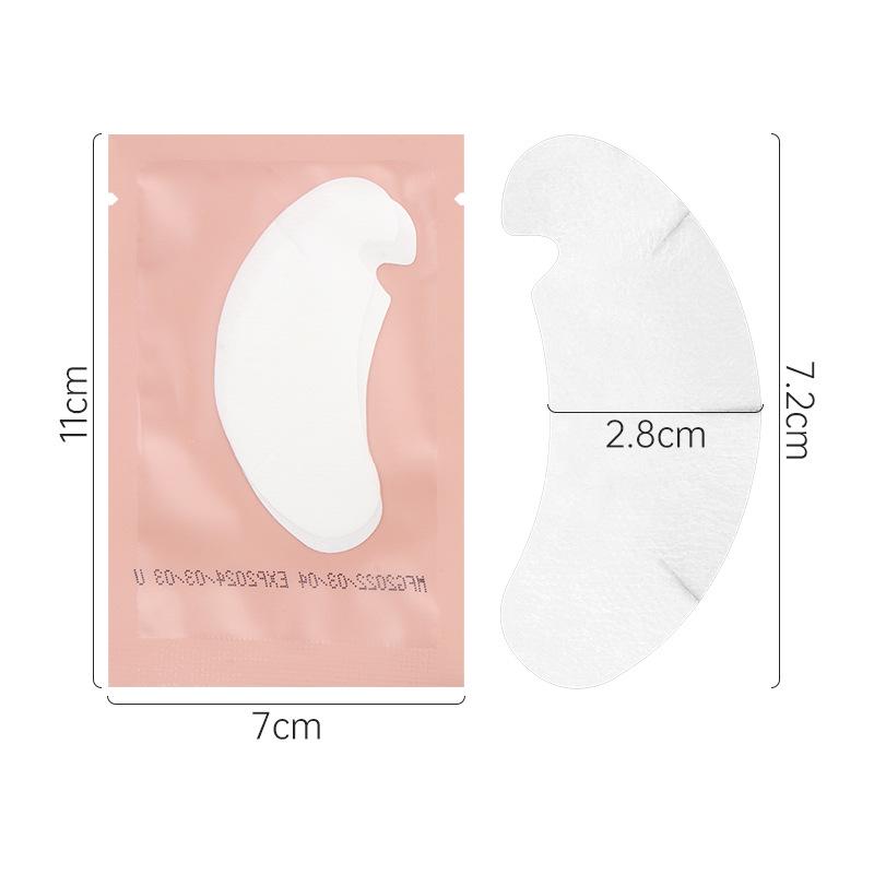 50Pairs Eyelash Patches Hydrogel Gel Eye Patches False Eyelash Extension Under Eye Pads Makeup Tools
