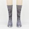 3D Animal Feet Simulation Socks: Funny Leopard Print for Adults & Kids
