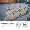 Stainless Steel Biscuit Cutters Round 3 pcs