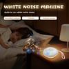 Portable Smart Sleep Aid Machine with White Noise, Night Light, Music & Soothing Lights for Home & Travel
