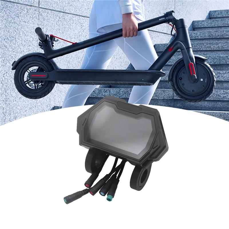 48V Электрический самокат ЖК-дисплей Приборная панель Для KUGOO Kukirin G2 PRO ЖК-дисплей Цифровой измеритель Запчасти для самоката-A87Q