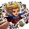 Chibi Pcs 50 Super Heroes Sticker Decals For Skateboard Luggage Laptop
