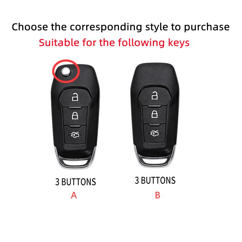 Styling Mouldings New TPU Car Remote Key Case Cover Protect Shell Bag For Ford F-150 F-250 F-350 Explorer Ranger KA Fiesta Monde