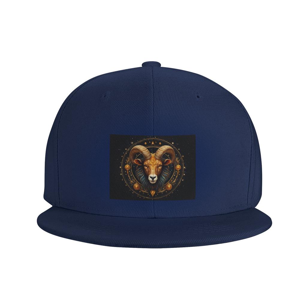 Овен Зодиак Небесный Козел и Рога Барана Принт Бейсболки Snapback Модные Бейсбольные Кепки Повседневная Кепка Для Улицы Унисекс