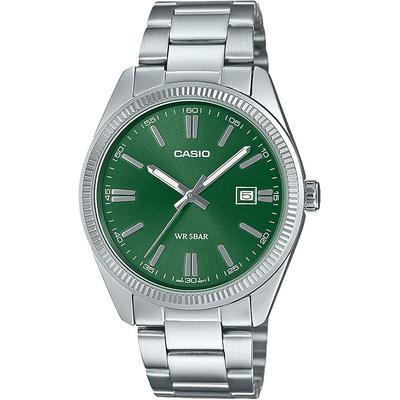 ] Часы Casio Collection [Оригинал Япония] MTP-1302D-3AJF Мужские Темно-зеленые