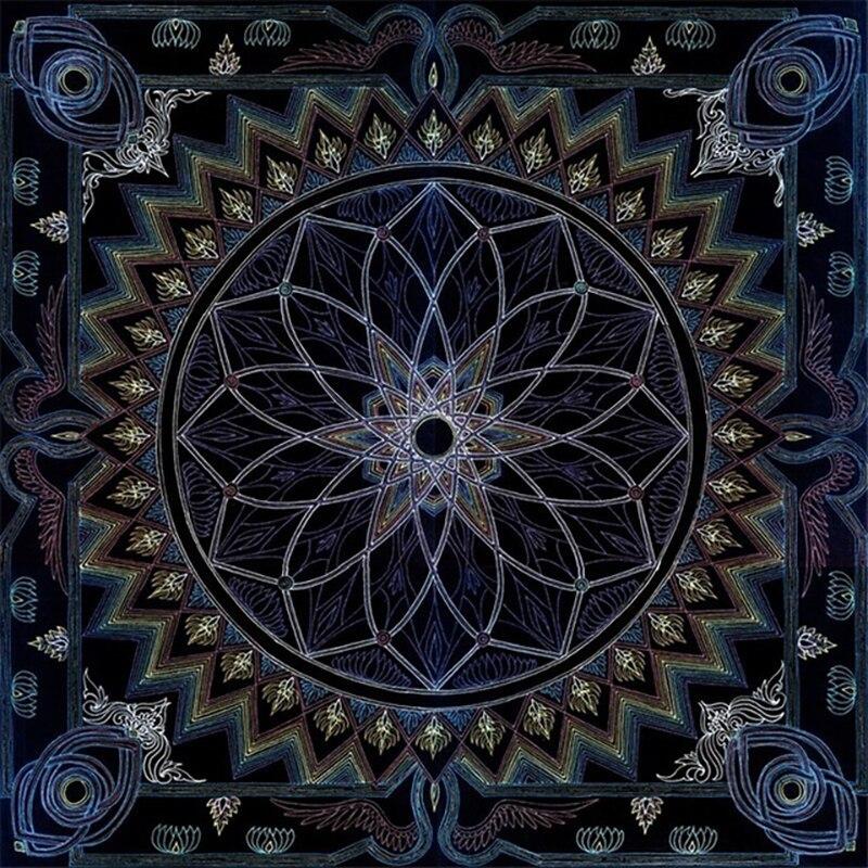 5D алмазная живопись Мандала цветы современный узор DIY полная круглая дрель вышивка крестиком Алмазная вышивка домашний декор подарок