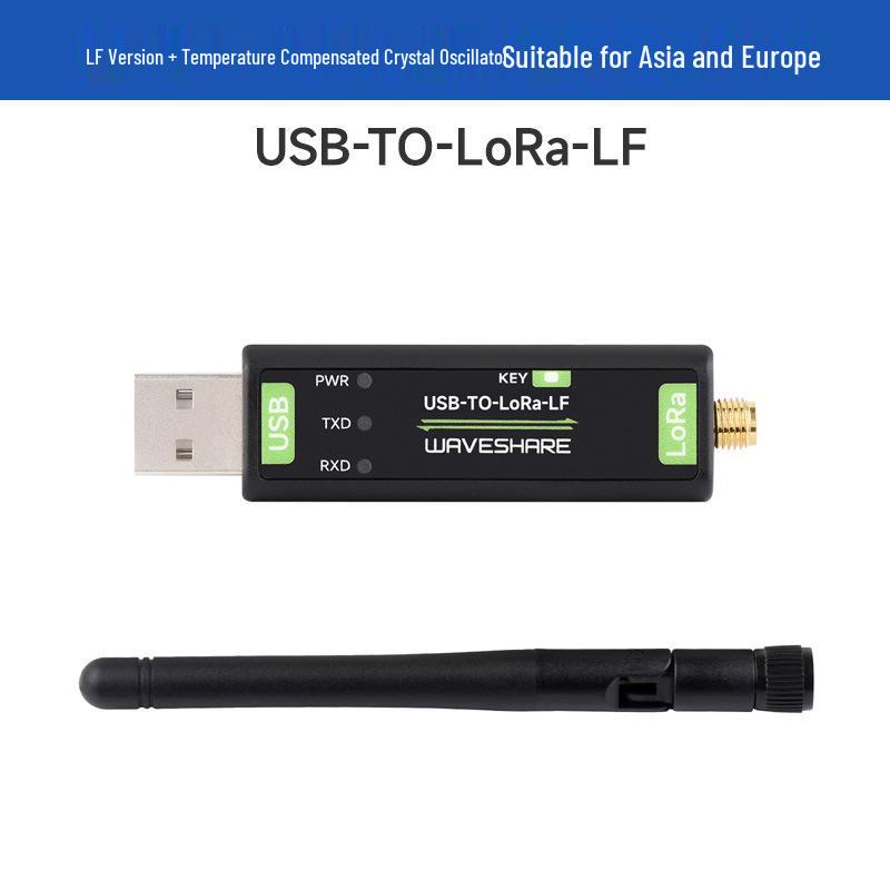USB-модуль для беспроводной передачи данных LoRa на базе SX1262 для промышленного и сельскохозяйственного использования