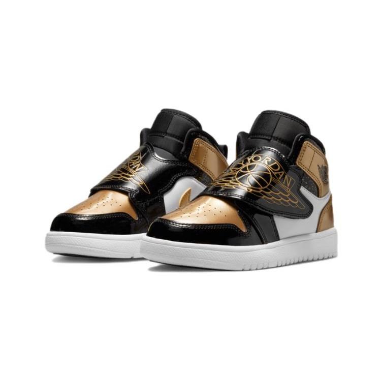 (PS) Air Jordan Sky Jordan 1 SE 'Gold Toe' Kids' DV6069-071