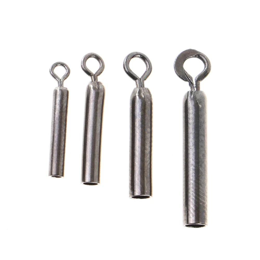 10 шт. держатели для поплавков из нержавеющей стали, рыболовные принадлежности с фиксированной трубкой для лески