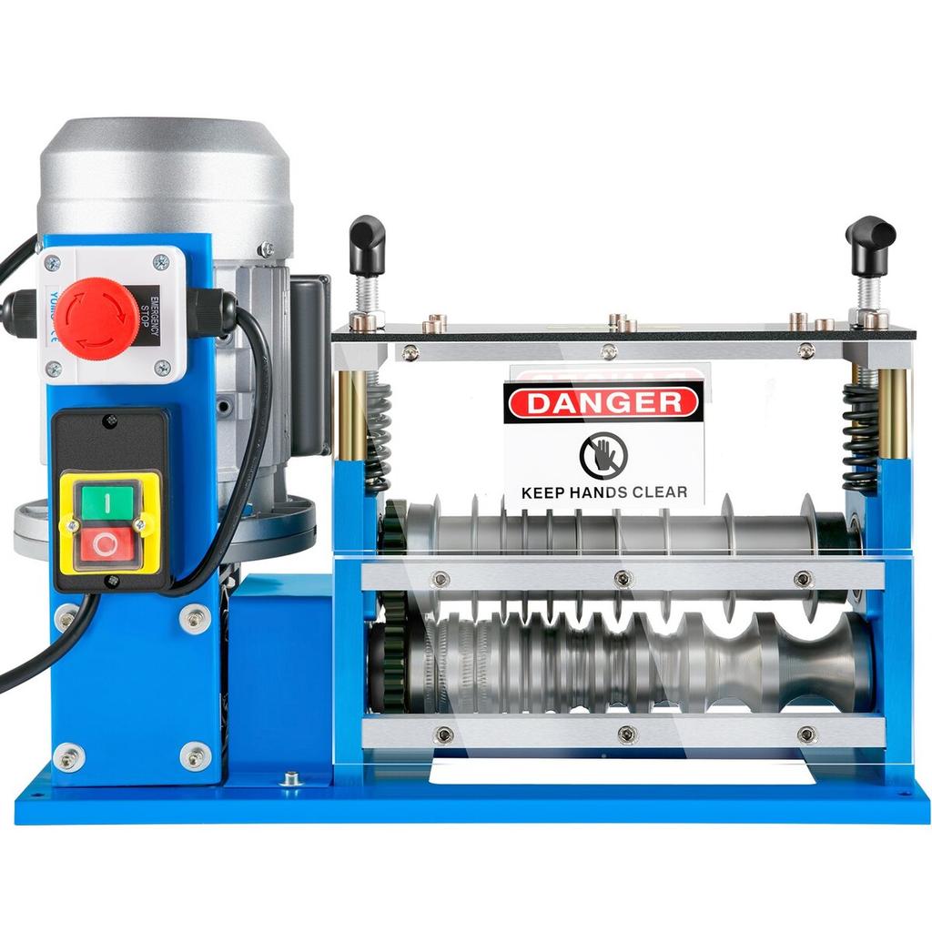Electric Wire Stripping Machine, 0.06 inch-0.15 inch Automatic Wire Stripping Machine, 11 Channels 10 Blades Cable Stripping Machine, Wire Stripping