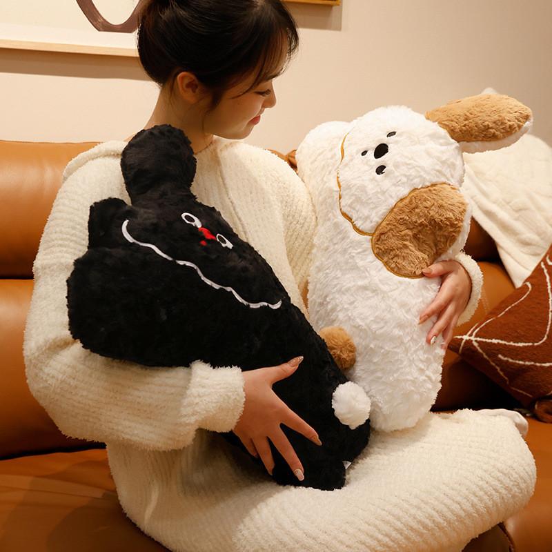 Dog Cute Plush Toy Cartoon Stuffed Doll Sleep Room Sofa Decoration Gift Kids