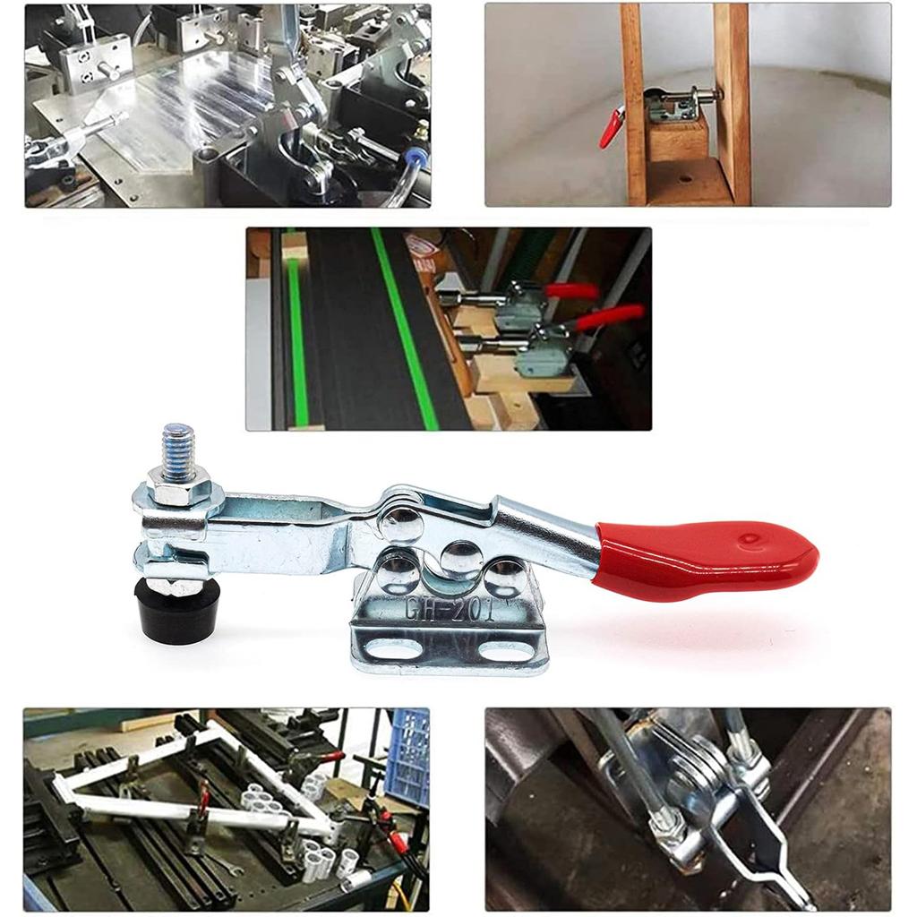 5 шт. 27 кг вертикальные тумблеры, горизонтальные ручные инструменты, зажимные металлические ручные зажимы, тумблерный инструмент, для механической мастерской