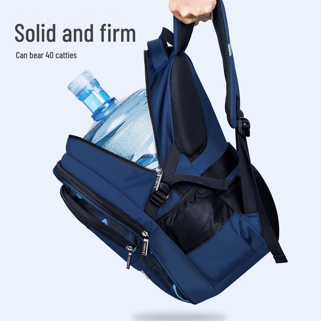 "2023 Stylish, Large Capacity, Spine-Supporting Backpacks for Boys In Grades 3-6 & Junior High"