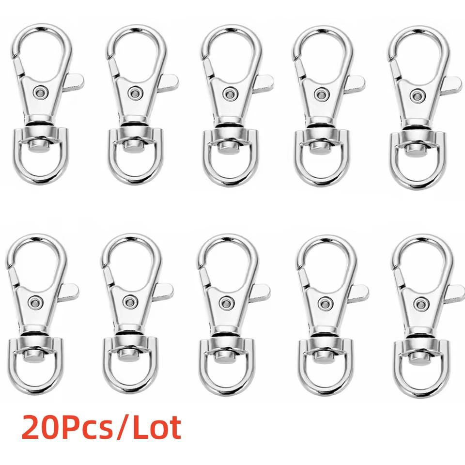 10/20/100/Лот Золотистые Серебристые Покрытые Ювелирные Изделия Застежки-Лобстеры Крючки для Цепочек для Ожерелий и Браслетов DIY
