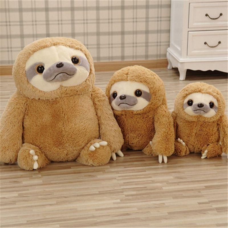Adorable Giant Sloth Stuffed Plush Toy Pillow Cushion Perfect For Christmas Gifts