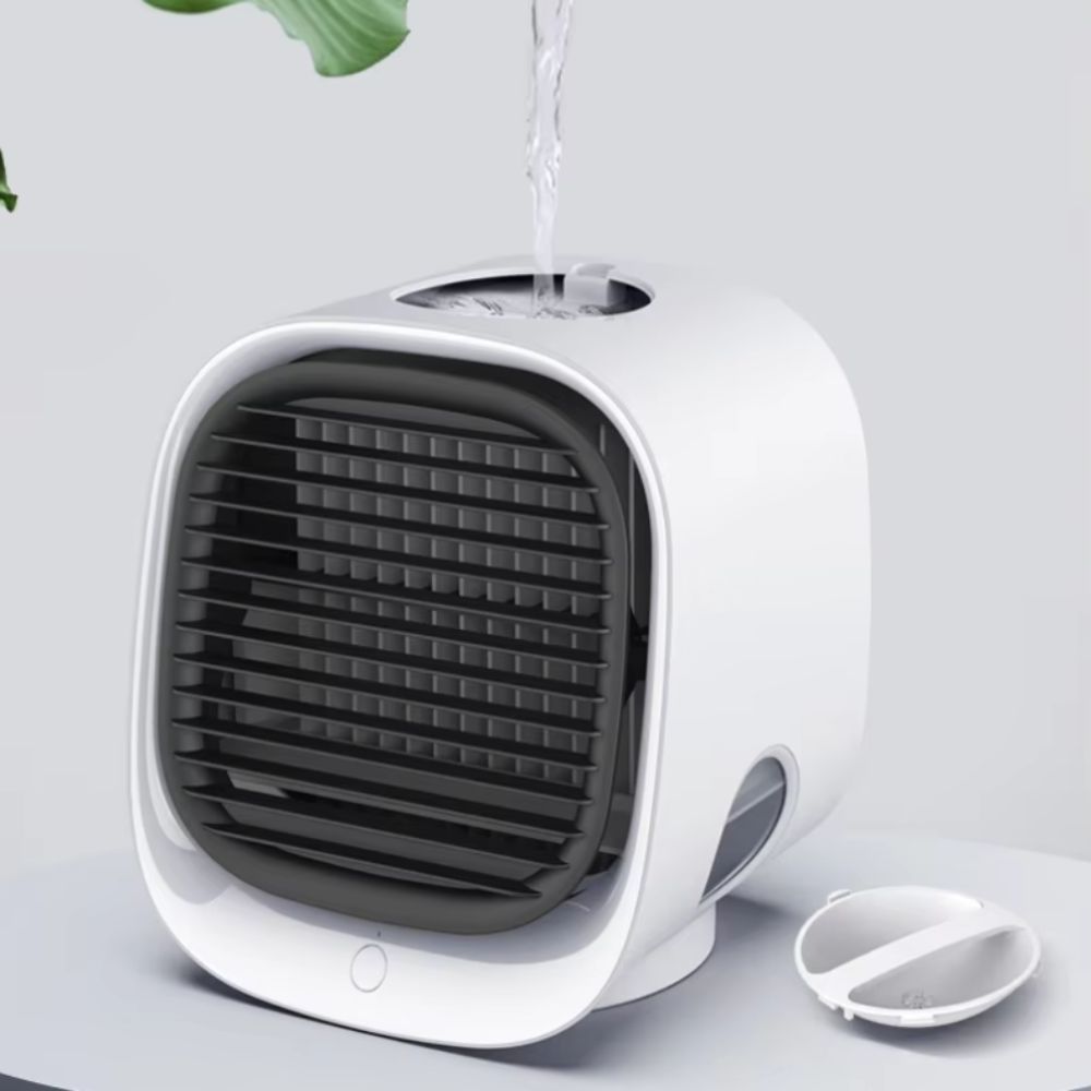 Portable Design Spray Fan Desktop Size Humidification Fan Household Item Electric Fan Desk Place