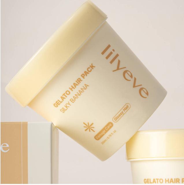 lilyeve Repairturn Gelato Hair Pack 200 мл – Высокопротеиновое средство для поврежденных волос