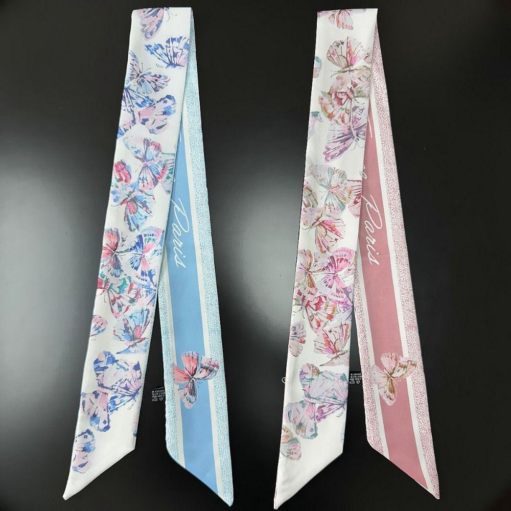 Floral Scarf Breathable Neckerchief Fashion Foulard Girl