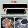 Increase Disposable Dust Cover, Universal Kitchen Transparent Air Fryer, Elastic Belt Dust Cover