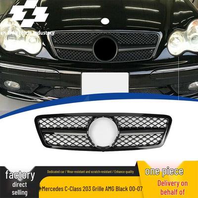 Решетка радиатора в стиле AMG для Mercedes-Benz C-Class W203 2000-2007 Замена