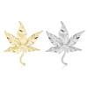 Trendy Creative Maple Leaf Brooch Vintage Fashion Versatile Atmospheric Clothing Accessories Suit Pin Badge